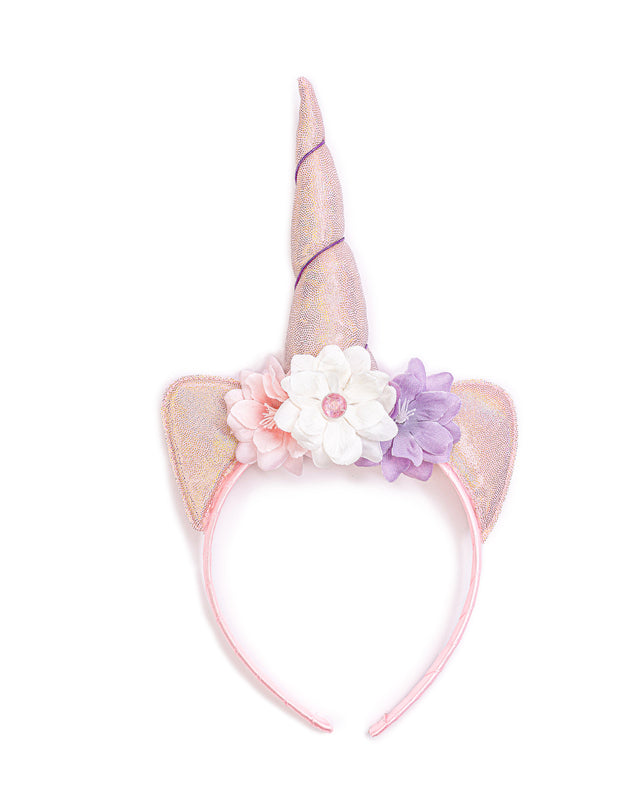 Great Pretenders - Pink Shimmer Unicorn Dress & Headband - Size 5-6