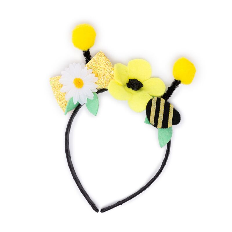Great Pretenders - Bumble Bee Dress & Headband Size 3-4