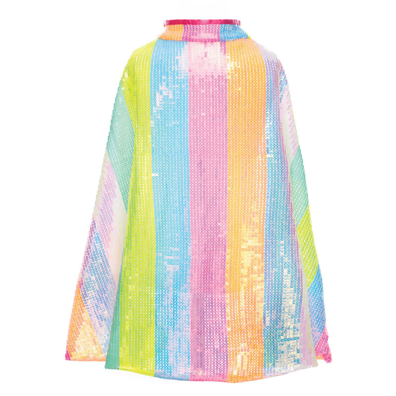 Great Pretenders - Stripy Sequins Cape Size 4-6