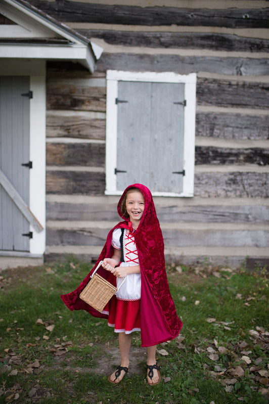 Great Pretenders - Little Red Riding Hood Cape - Size 5-6