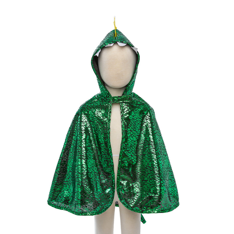 Great Pretenders - Metallic Green Dragon Cape 2-3