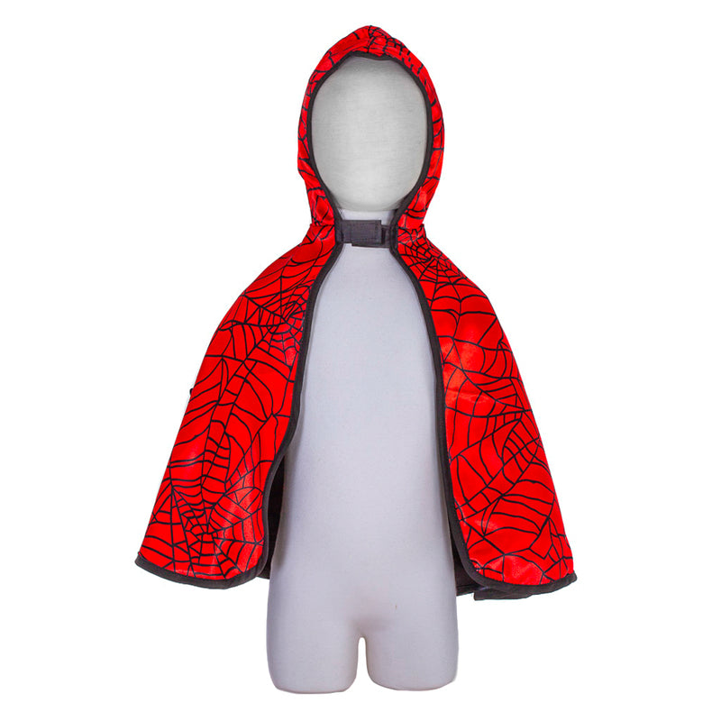 Great Pretenders - Toddler Reversible Spider & Bat Cape - Size 2-3