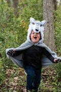 Great Pretenders - Woodland Storybook Wolf Cape Size 4-6
