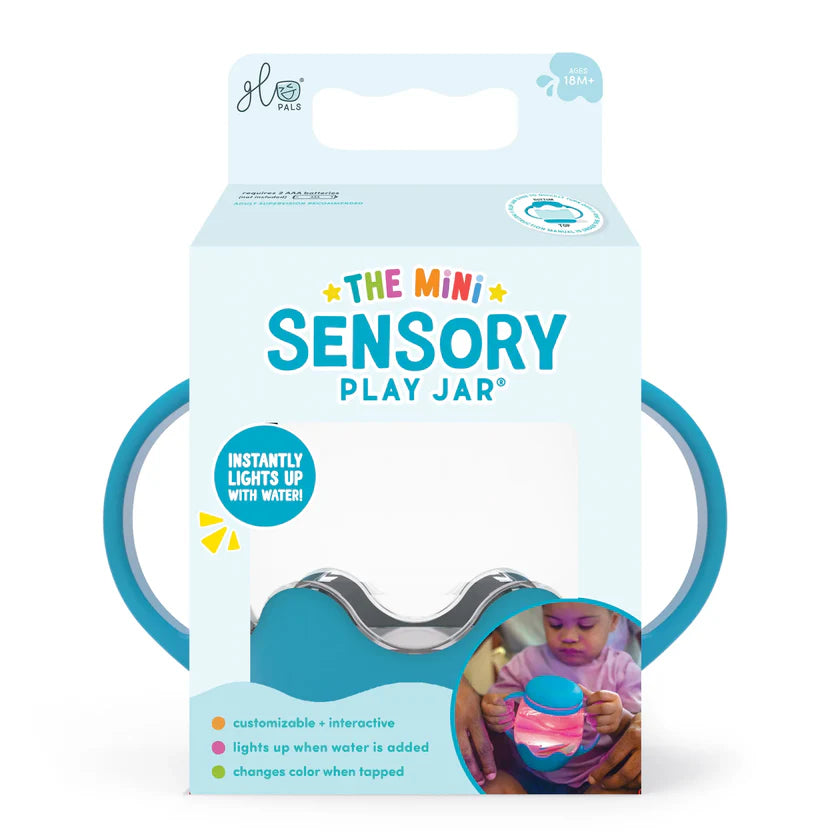Jellystone - Mini Sensory Jar Blue