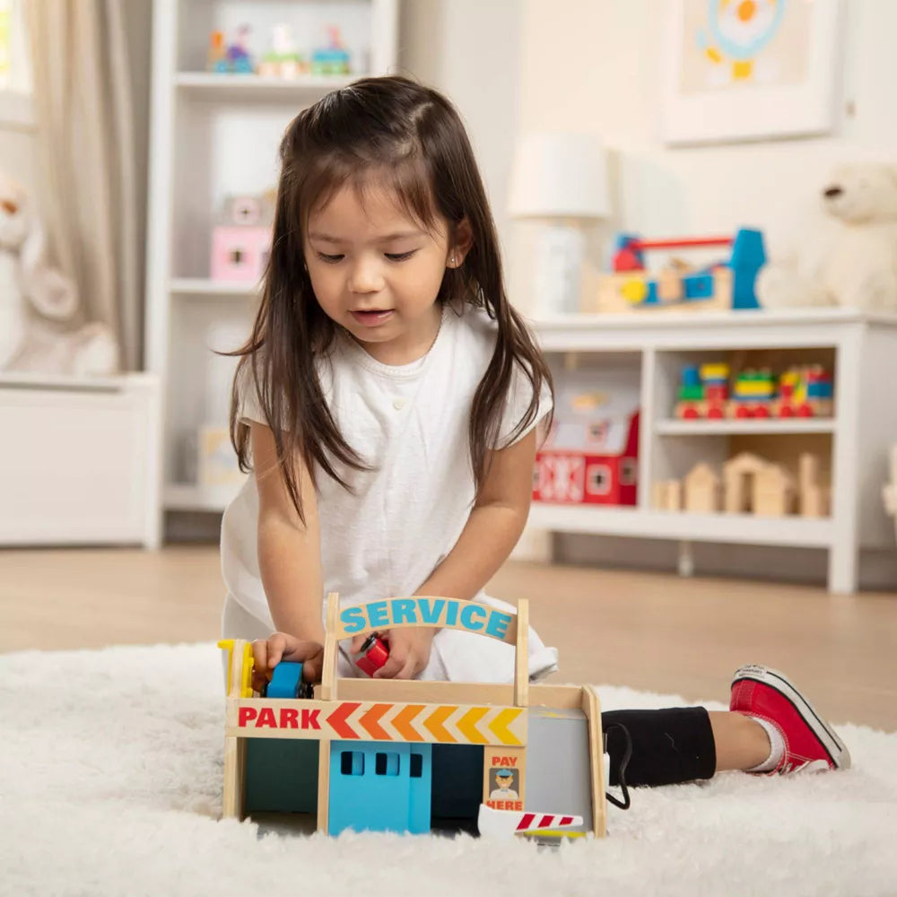 Melissa & Doug - Service Station Parking Garage