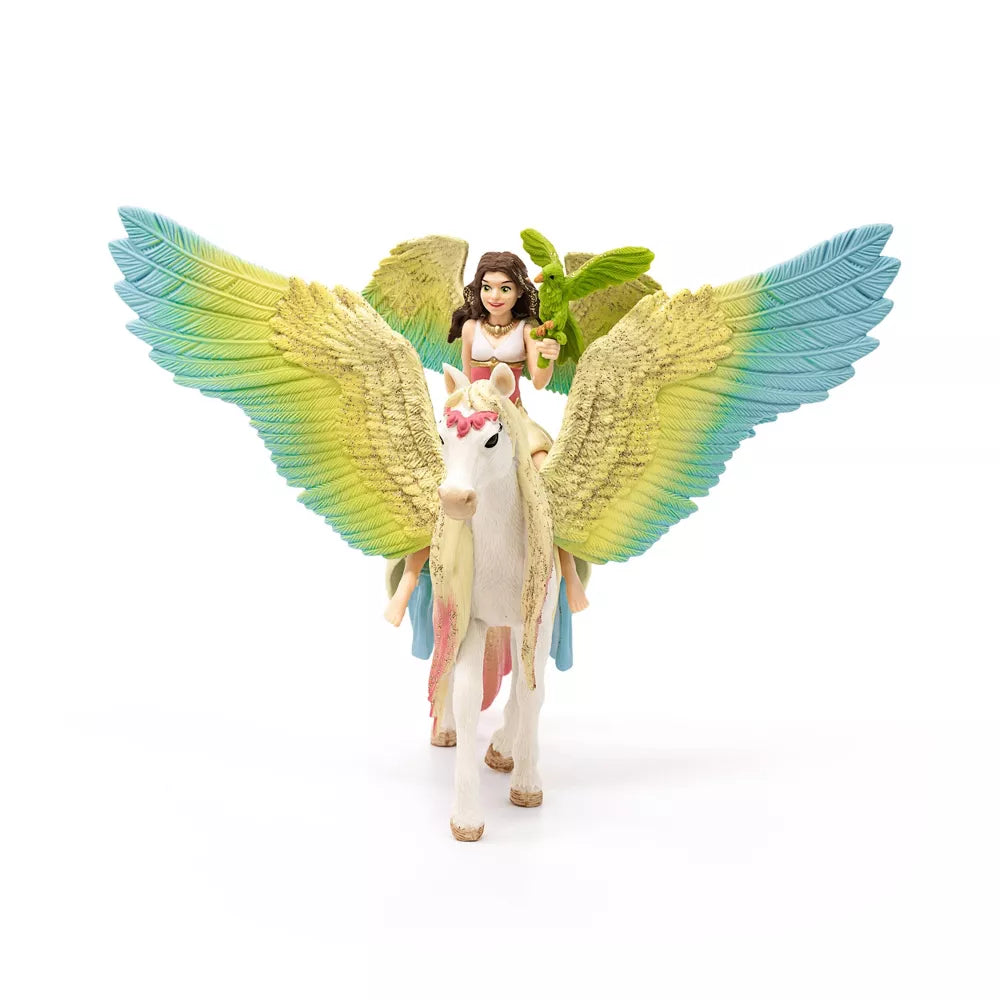 Schleich - Fairy Surah With Glitter Pegasus