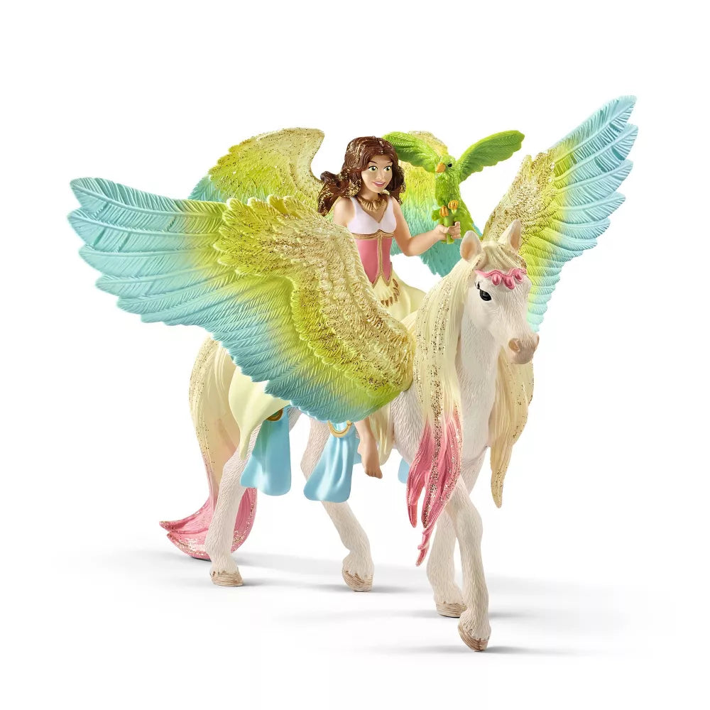 Schleich - Fairy Surah With Glitter Pegasus
