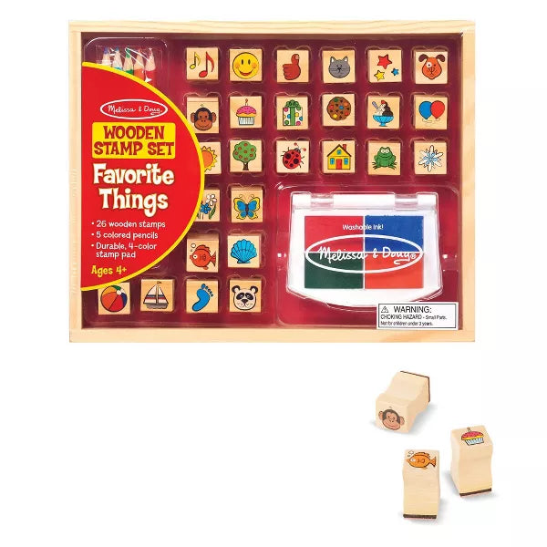 Melissa & Doug - Favorite Things Stamp Set