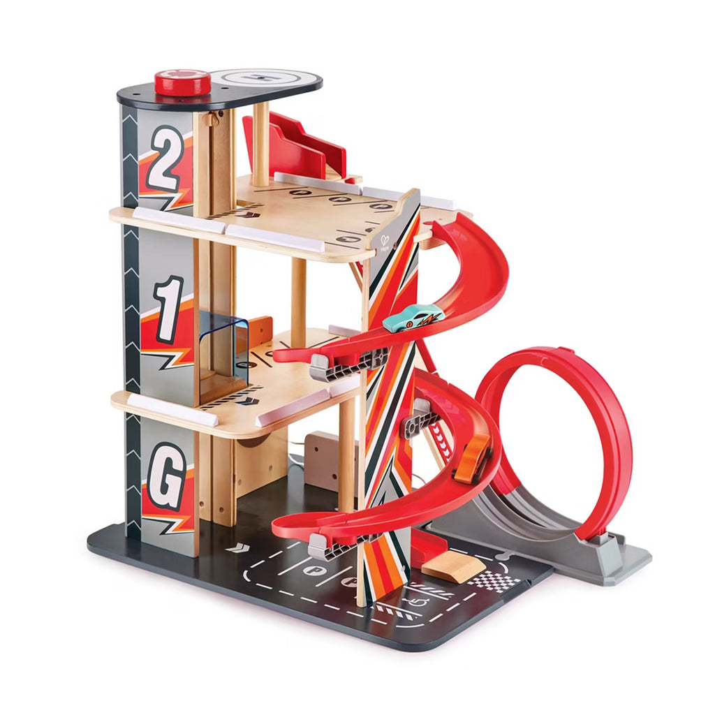 Hape - Gearhead Stunt Garage
