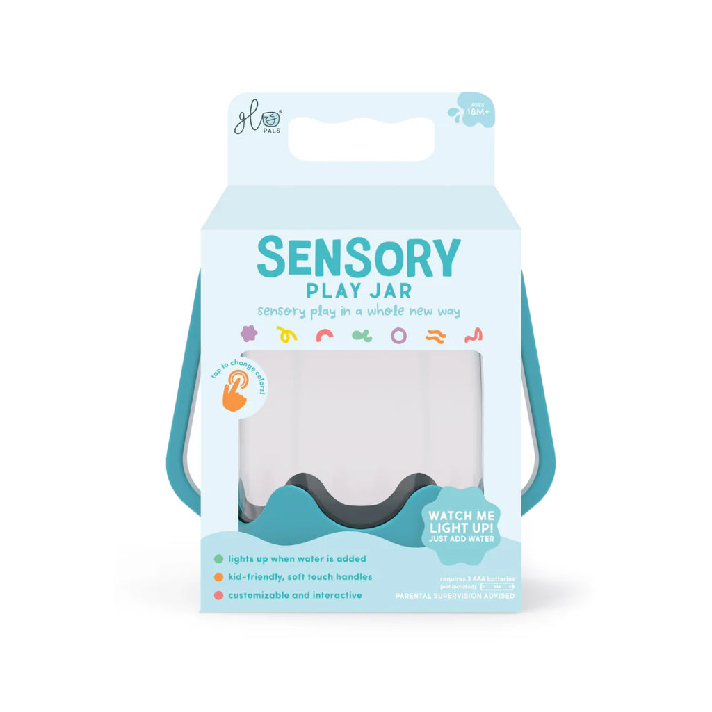Jellystone - Glo Pals Sensory Play Jar Blue
