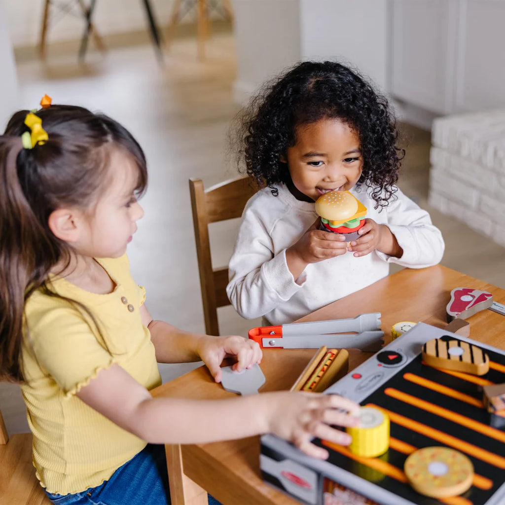 Melissa and Doug - Grill & Serve BBQ Set