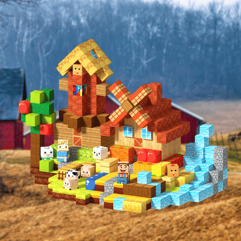 Miniblox - Happy farm Set 100pc