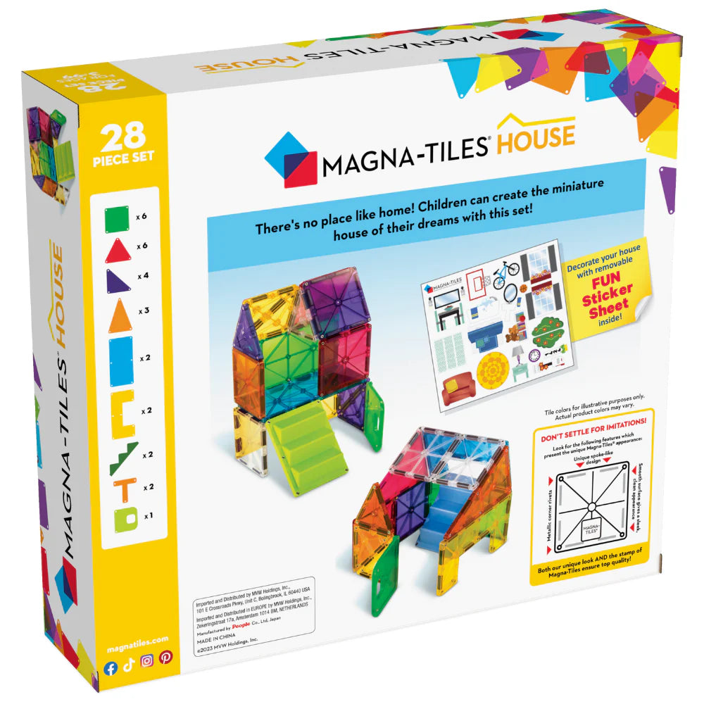 Magna Tiles - House Set - 28 piece