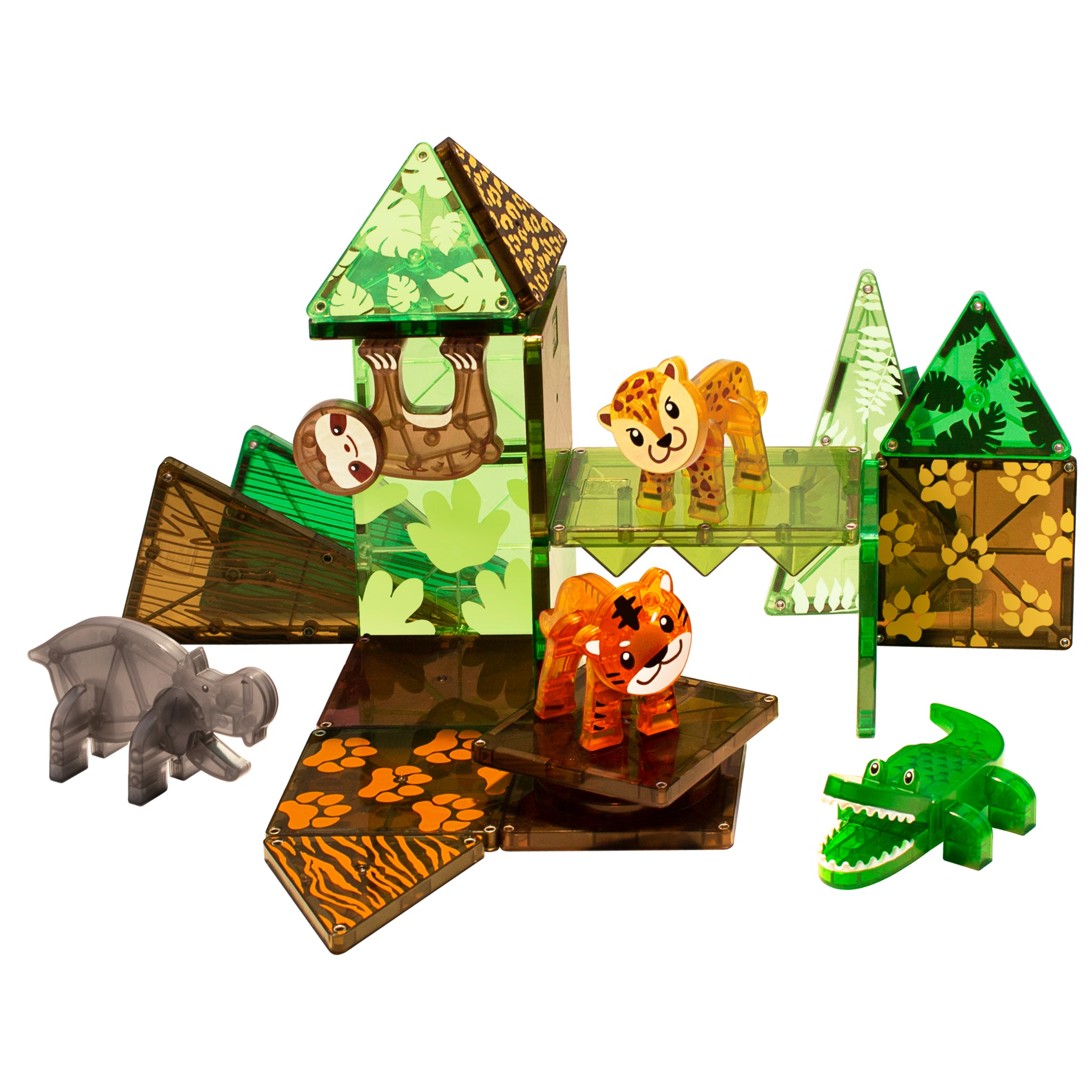 Magna Tiles - Jungle Animals Set - 25 piece