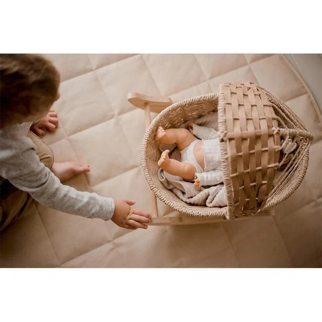 Q Toys - Jute Doll Cradle