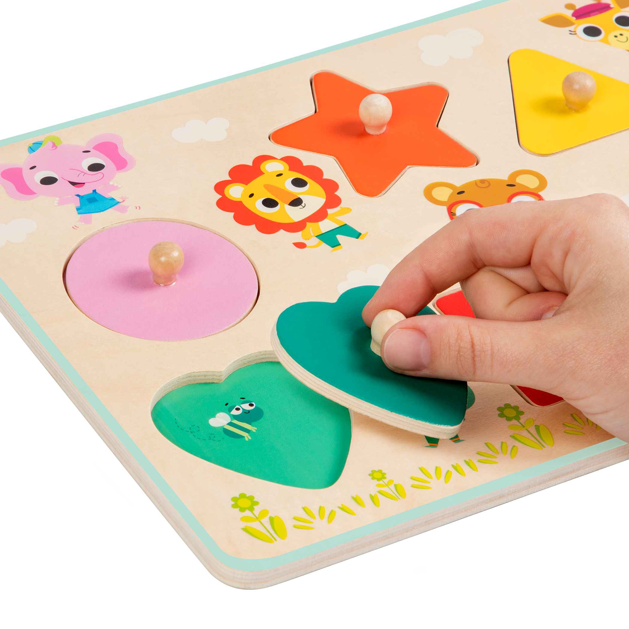 B. toys - Puzzle Shapely Colour Puzzle