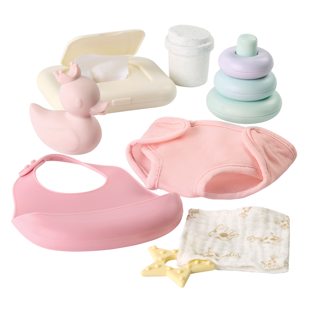LullaBaby - Baby Doll & Jogging Stroller Set