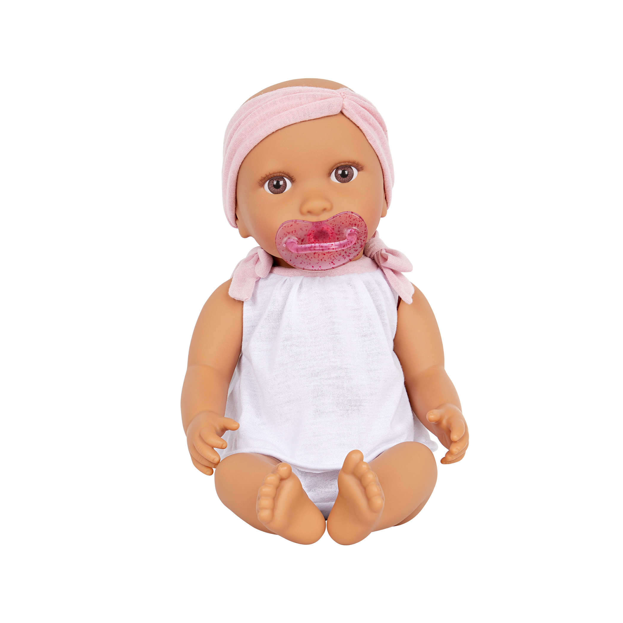 LullaBaby Doll with Pacifier Accessory