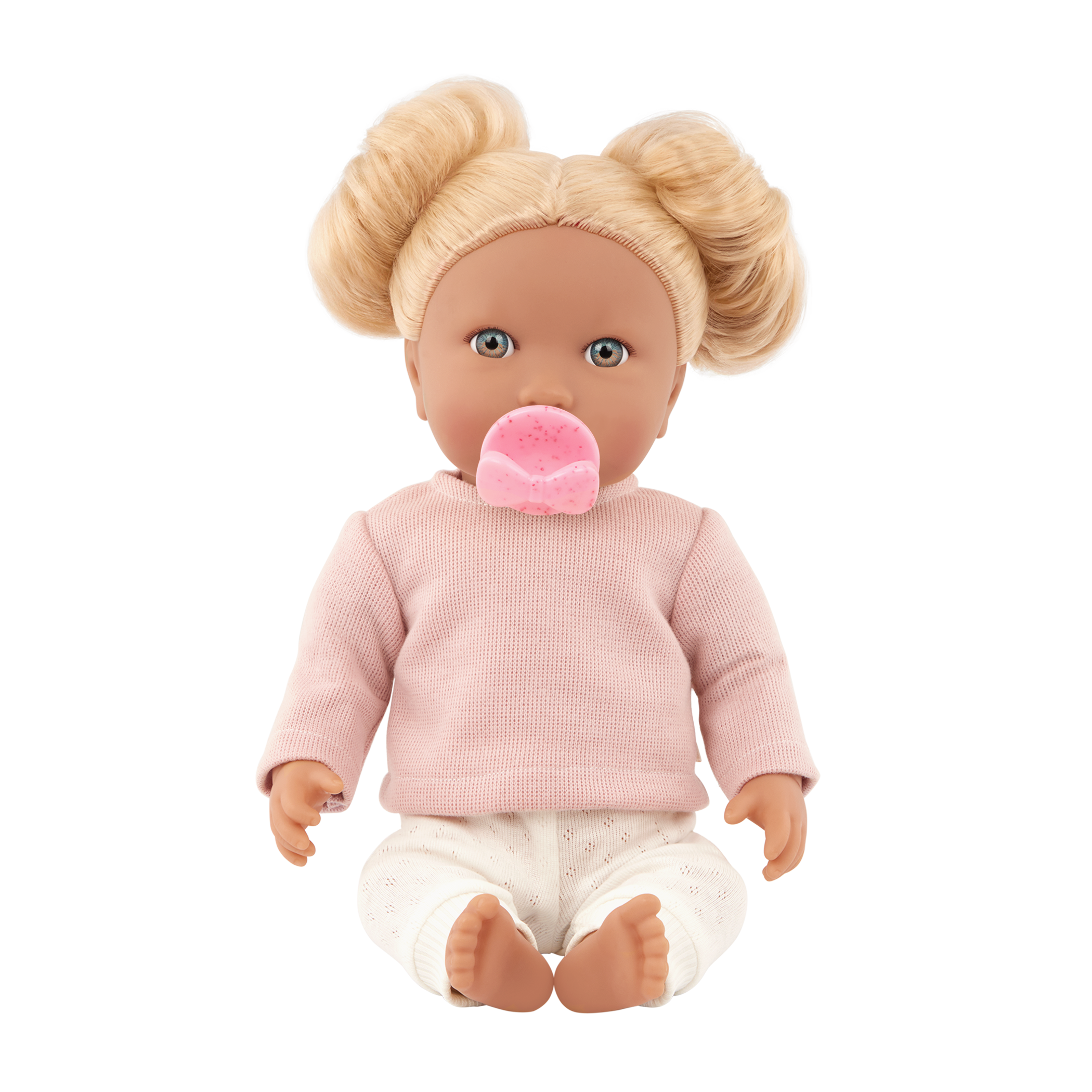 LullaBaby Doll & Pink Pacifier