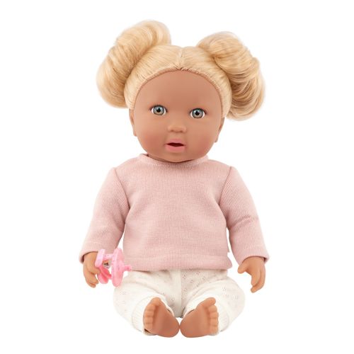 LullaBaby Doll & Pink Pacifier