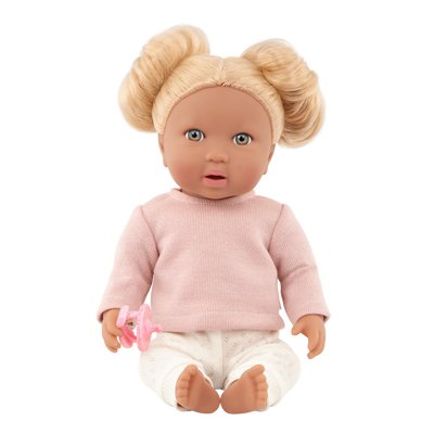 LullaBaby Doll & Pink Pacifier