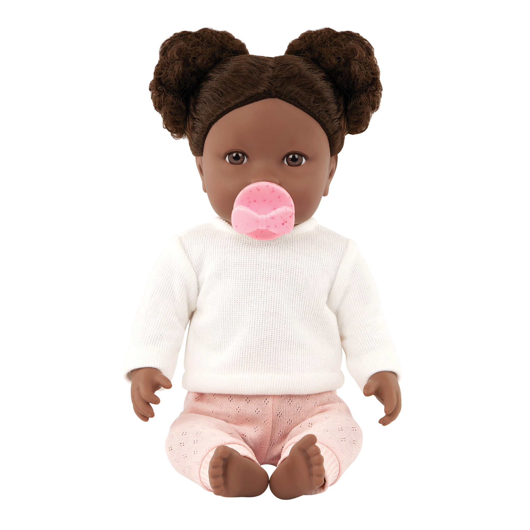 LullaBaby Doll & Pink Pacifier