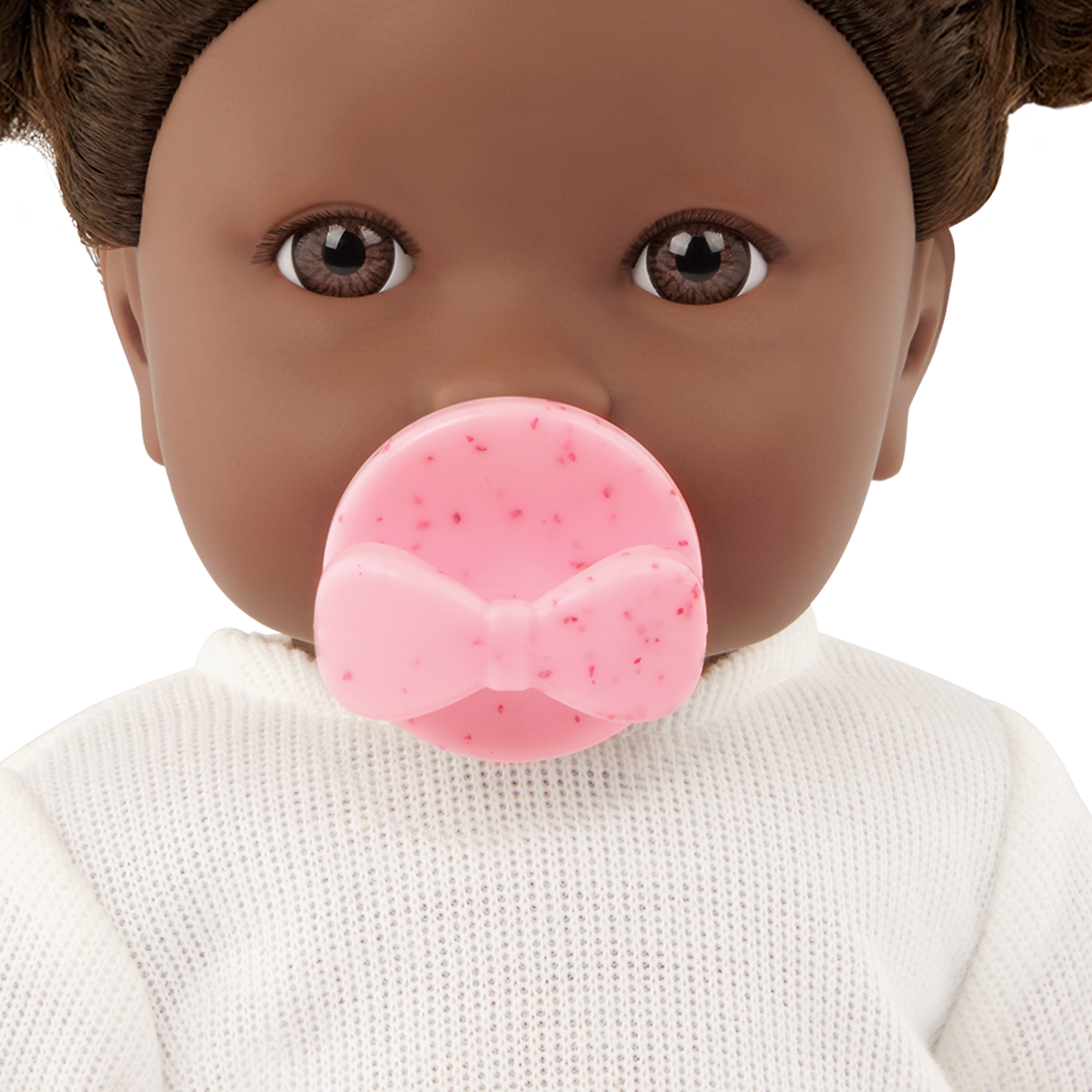 LullaBaby Doll & Pink Pacifier