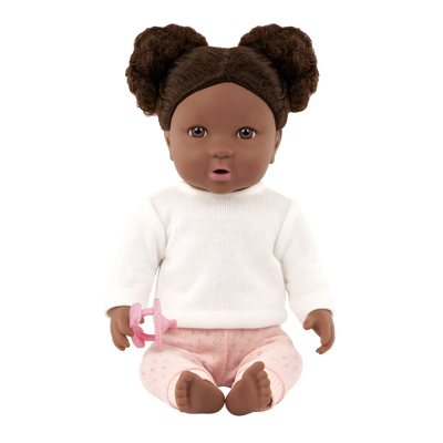 LullaBaby Doll & Pink Pacifier