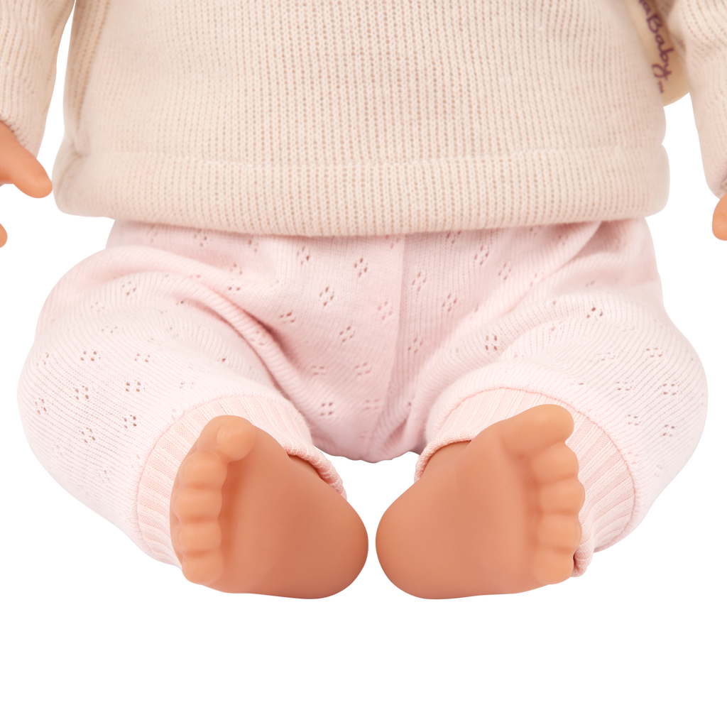 LullaBaby Doll & Pink Pacifier