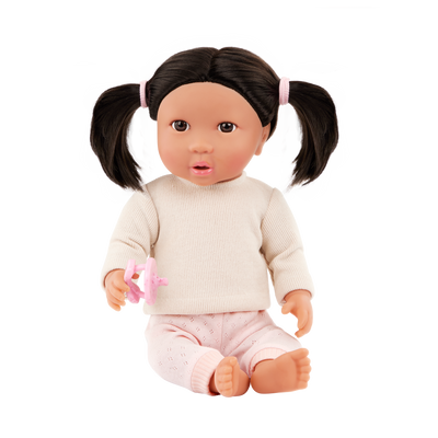 LullaBaby Doll & Pink Pacifier
