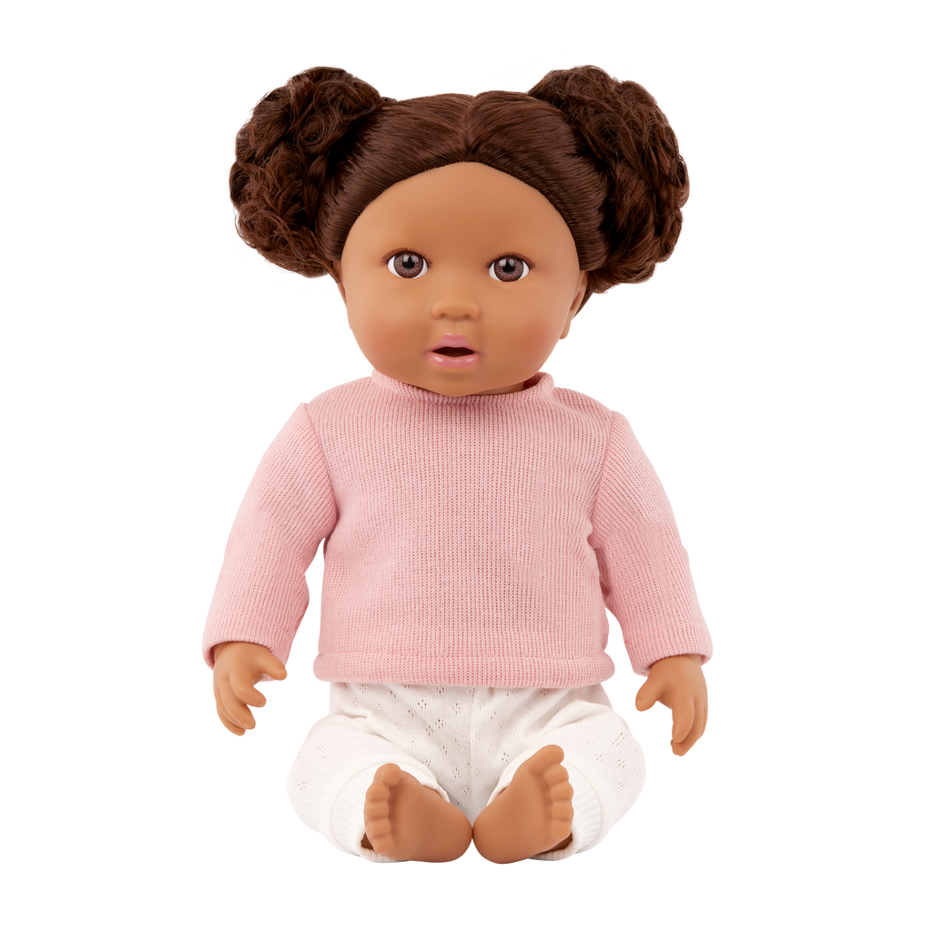 LullaBaby Doll & Pink Pacifier