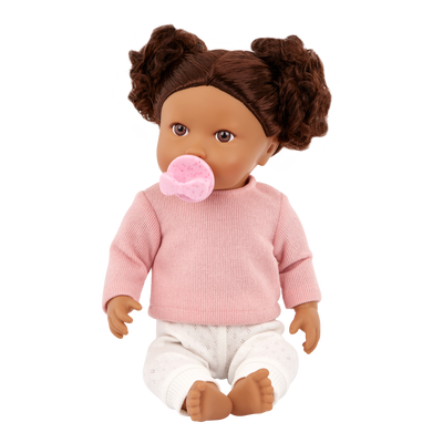 LullaBaby Doll & Pink Pacifier