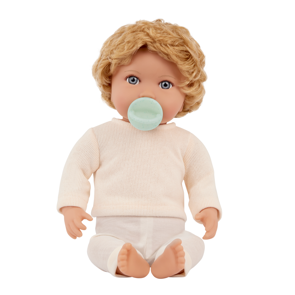 LullaBaby Doll & Green Pacifier