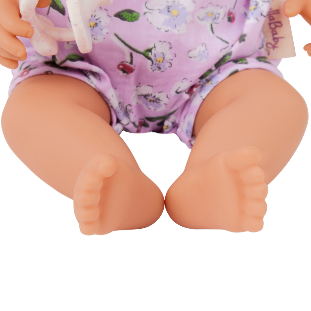 LullaBaby Doll in Floral Outfit