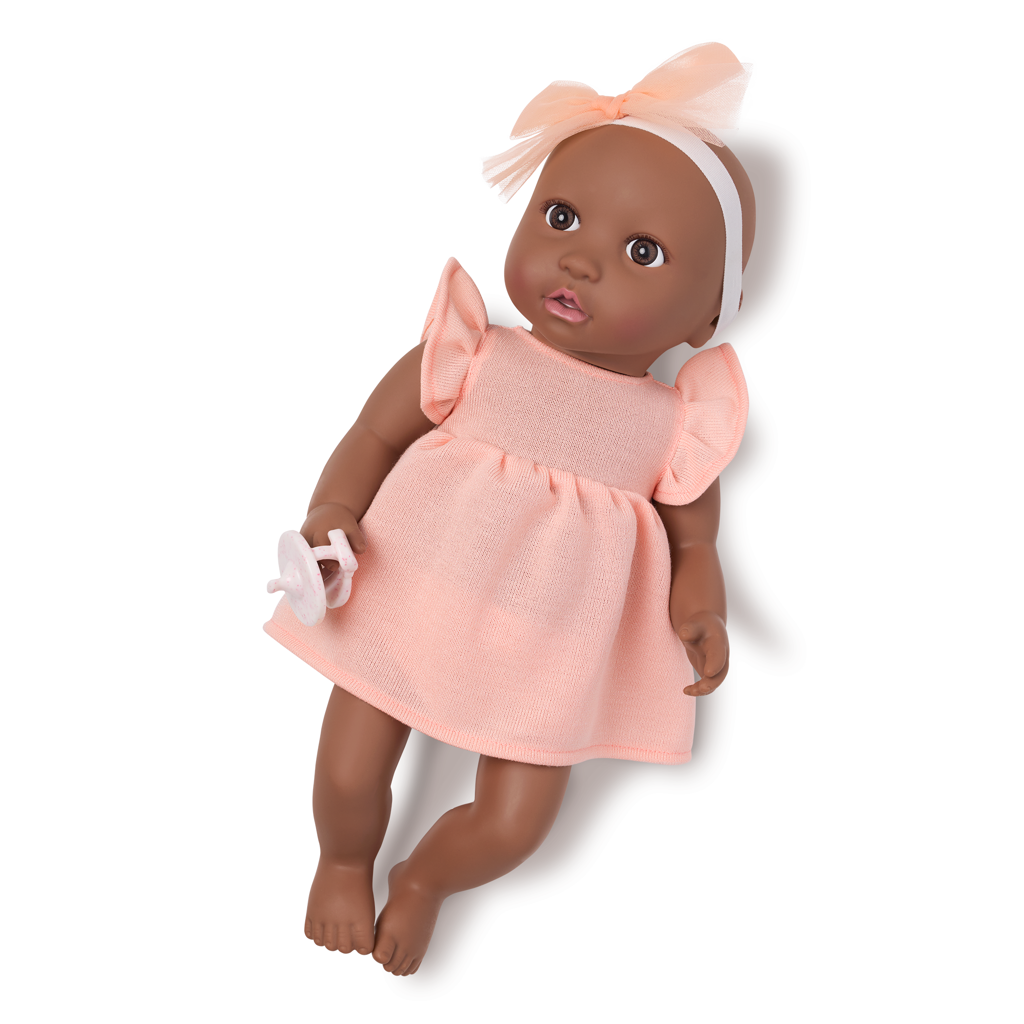 LullaBaby Doll in Pink Dress