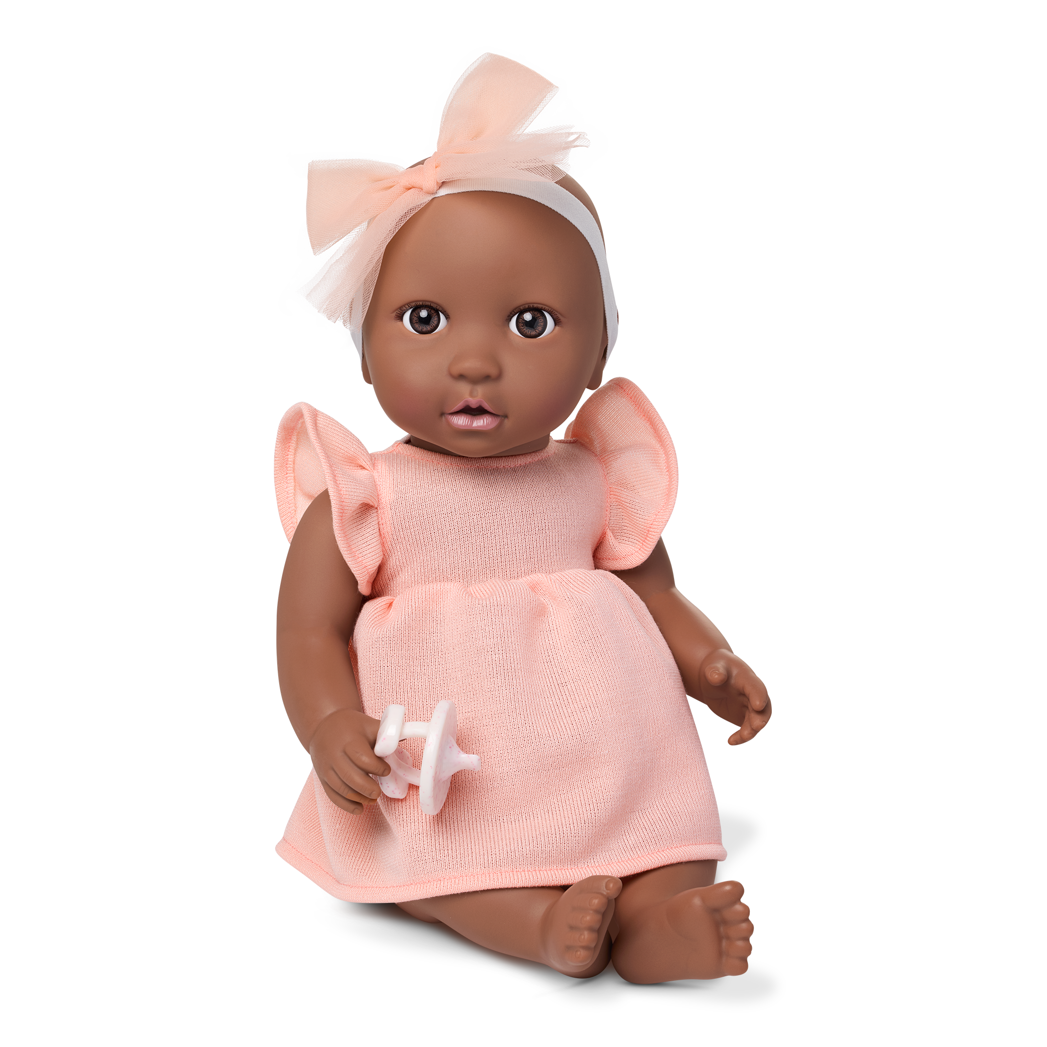LullaBaby Doll in Pink Dress