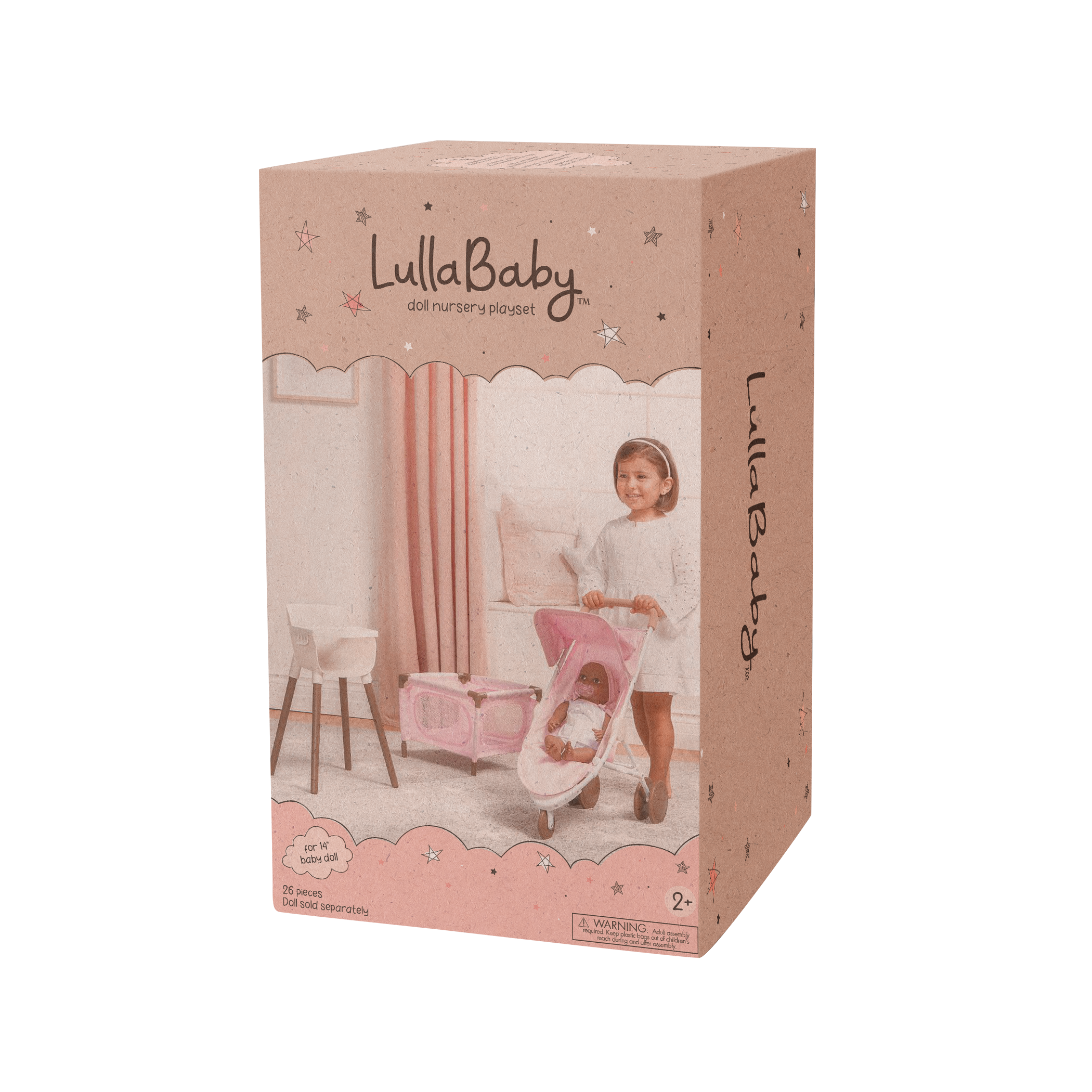 LullaBaby Doll Nursery Playset