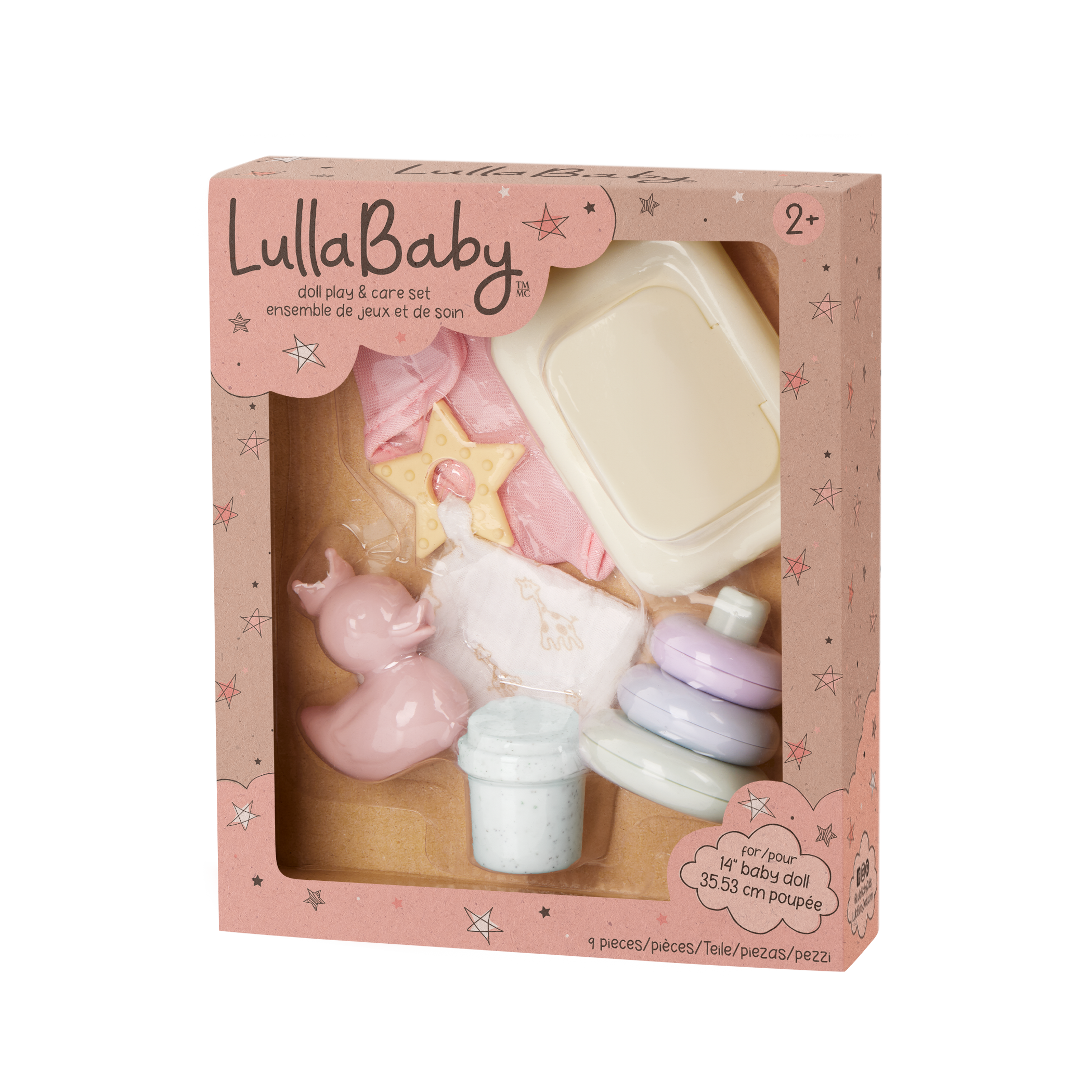 LullaBaby Doll Play & Care Set