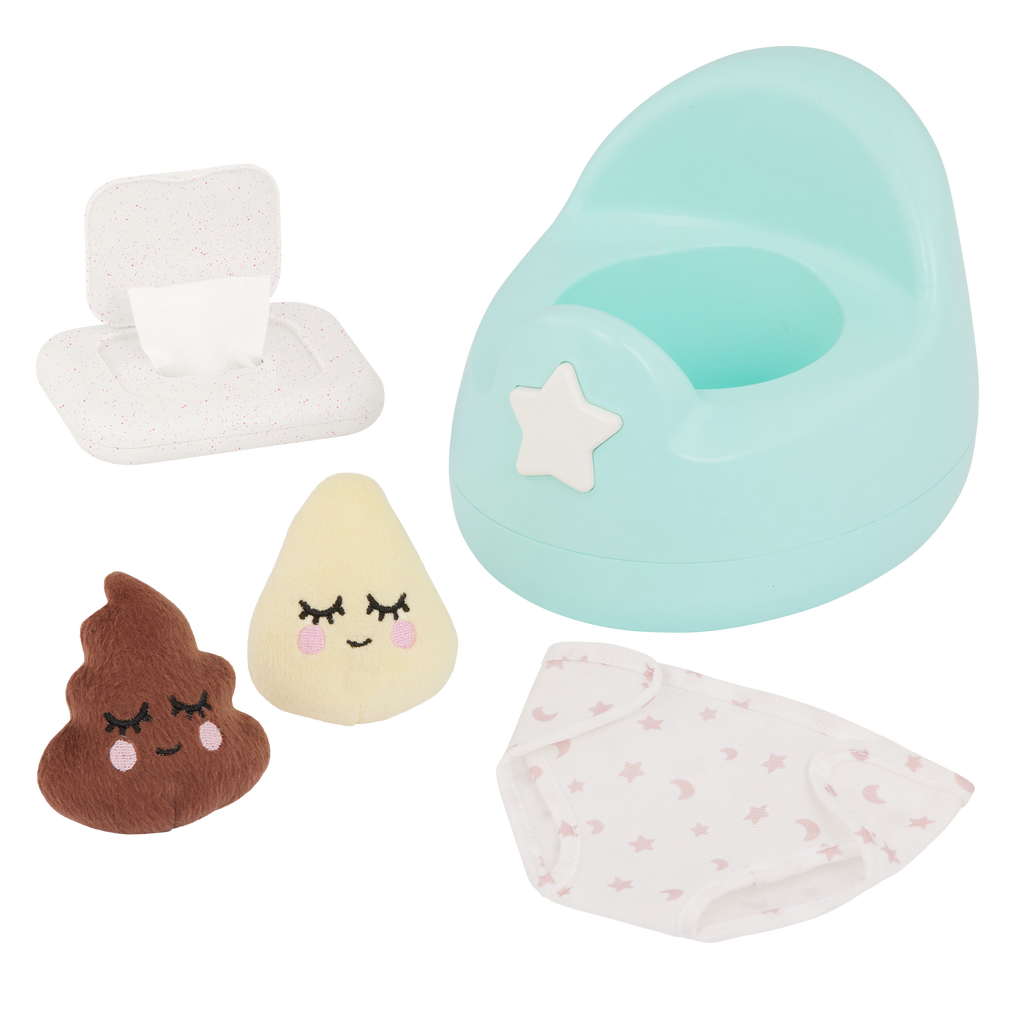 LullaBaby Doll Potty Training Set