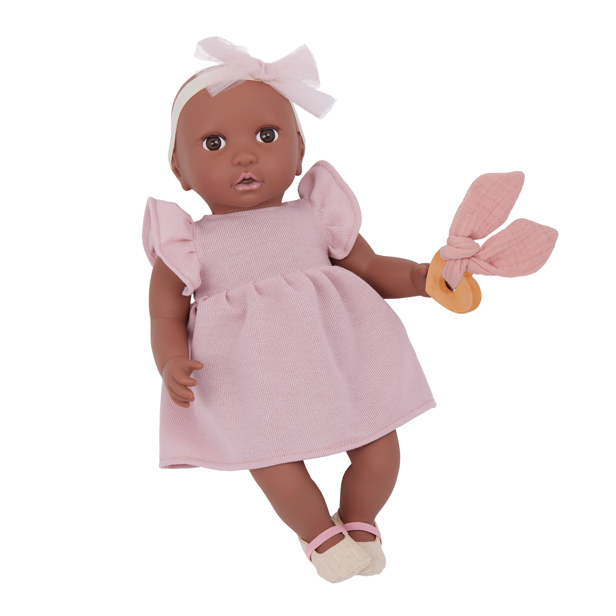 LullaBaby Doll Pink Dress Outfit