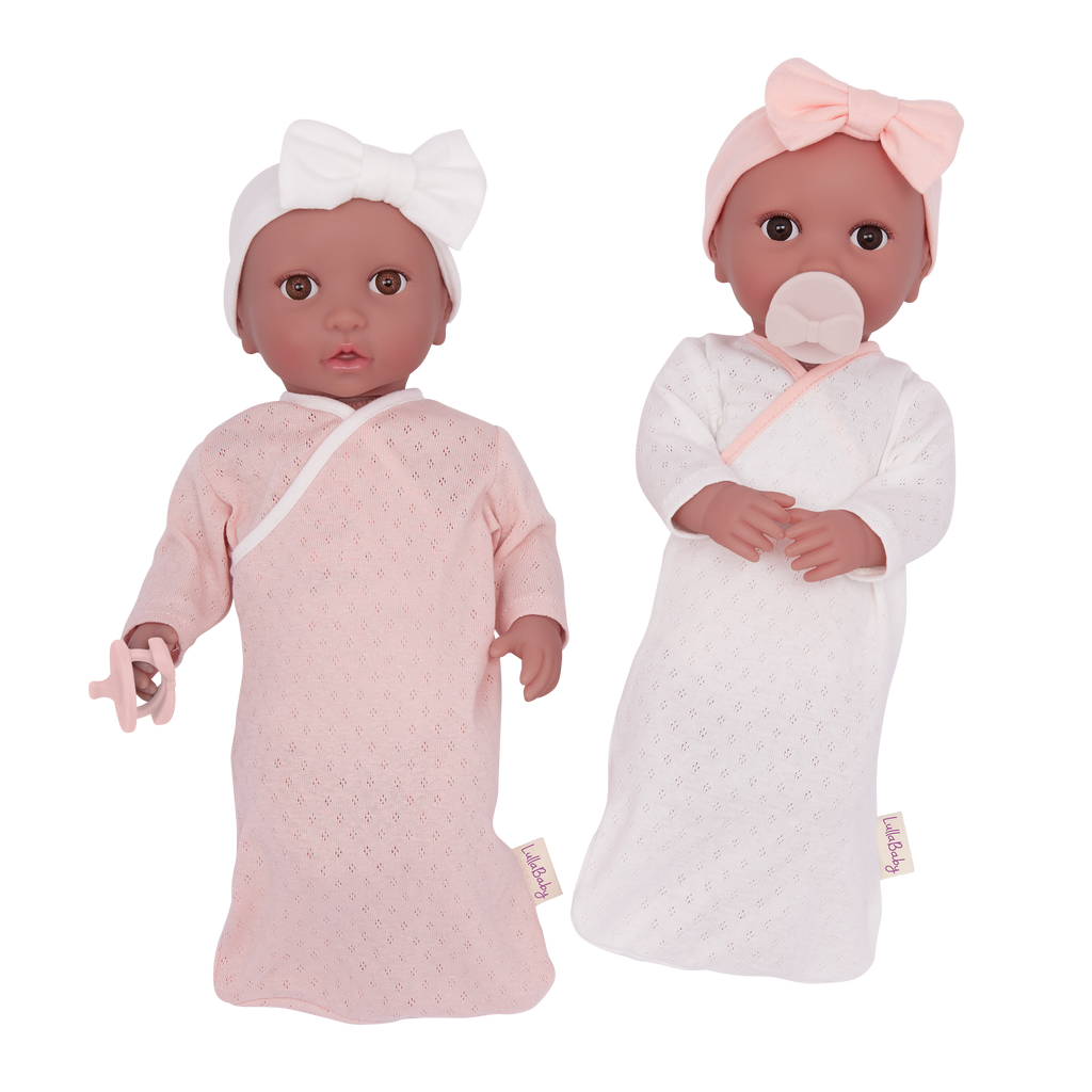 LullaBaby Doll Sleep Sacks Outfit