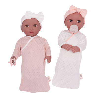 LullaBaby Doll Sleep Sacks Outfit