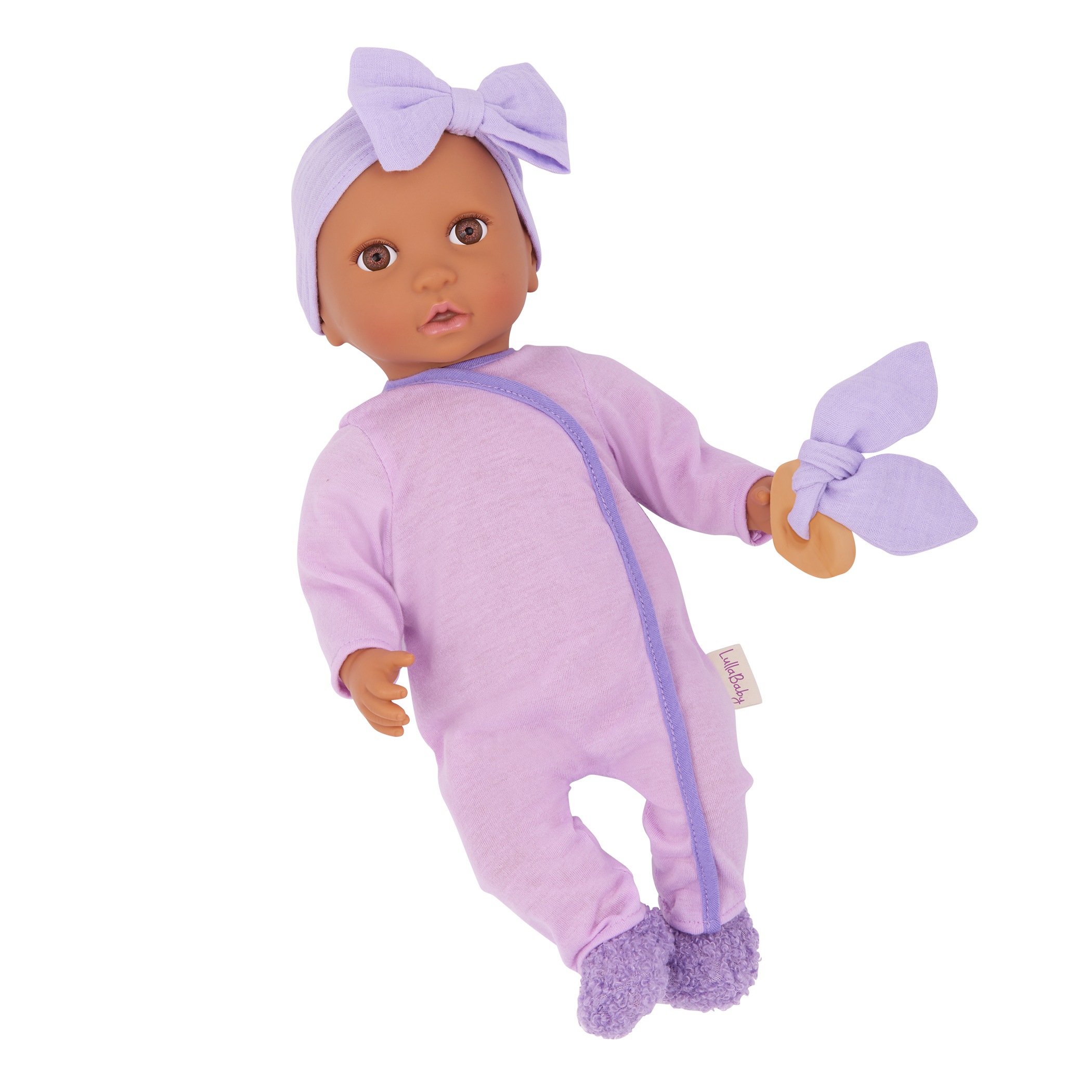 LullaBaby Doll Purple Pajama