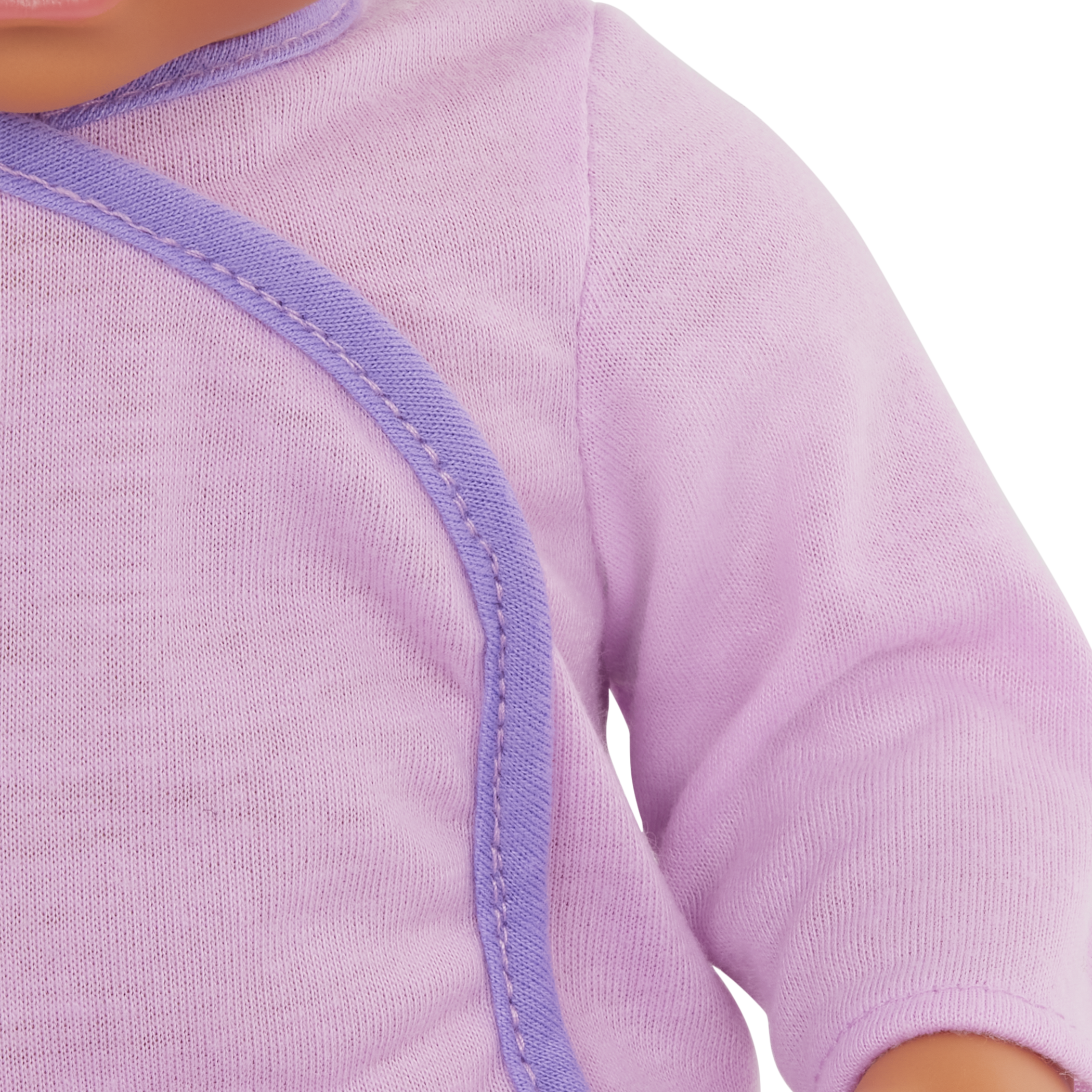 LullaBaby Doll Purple Pajama