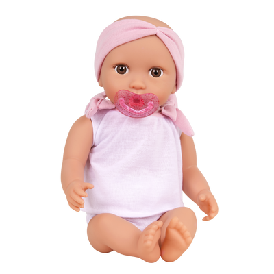 LullaBaby Doll & Double Stroller Set