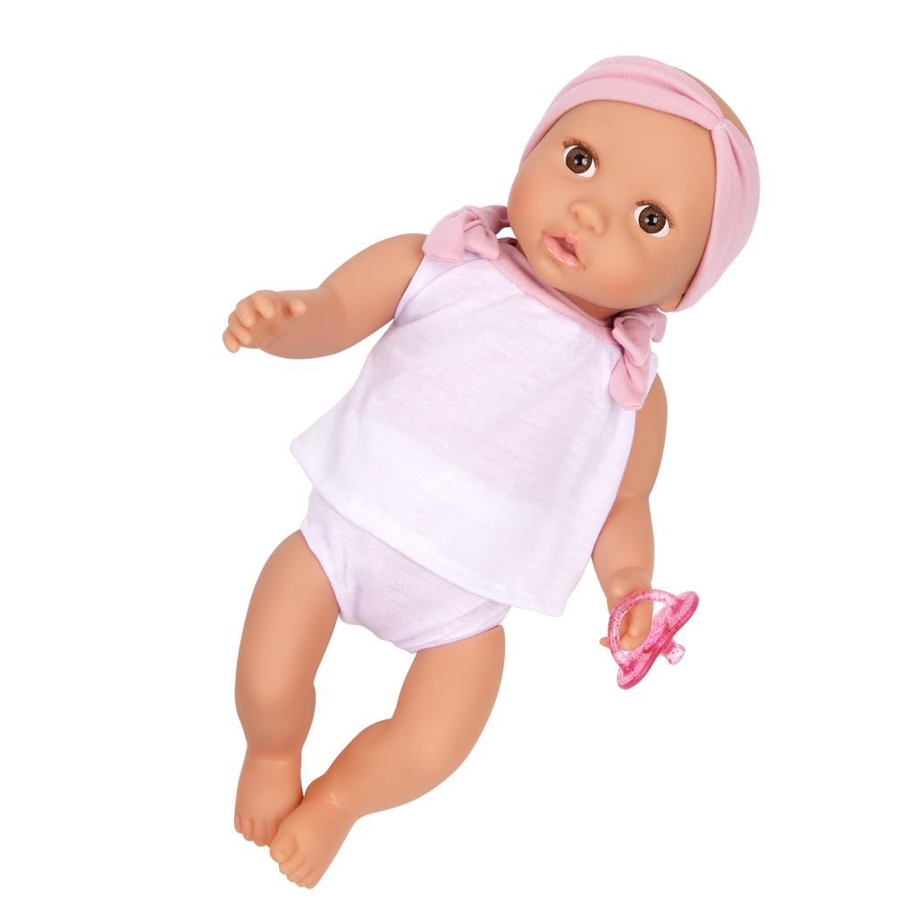 LullaBaby Doll & Double Stroller Set