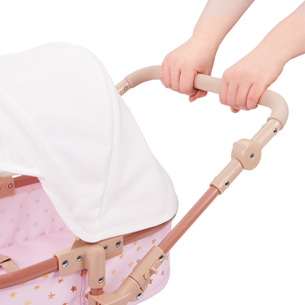 LullaBaby Doll & Double Stroller Set