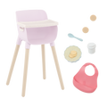 LullaBaby - Doll High Chair & Feeding set