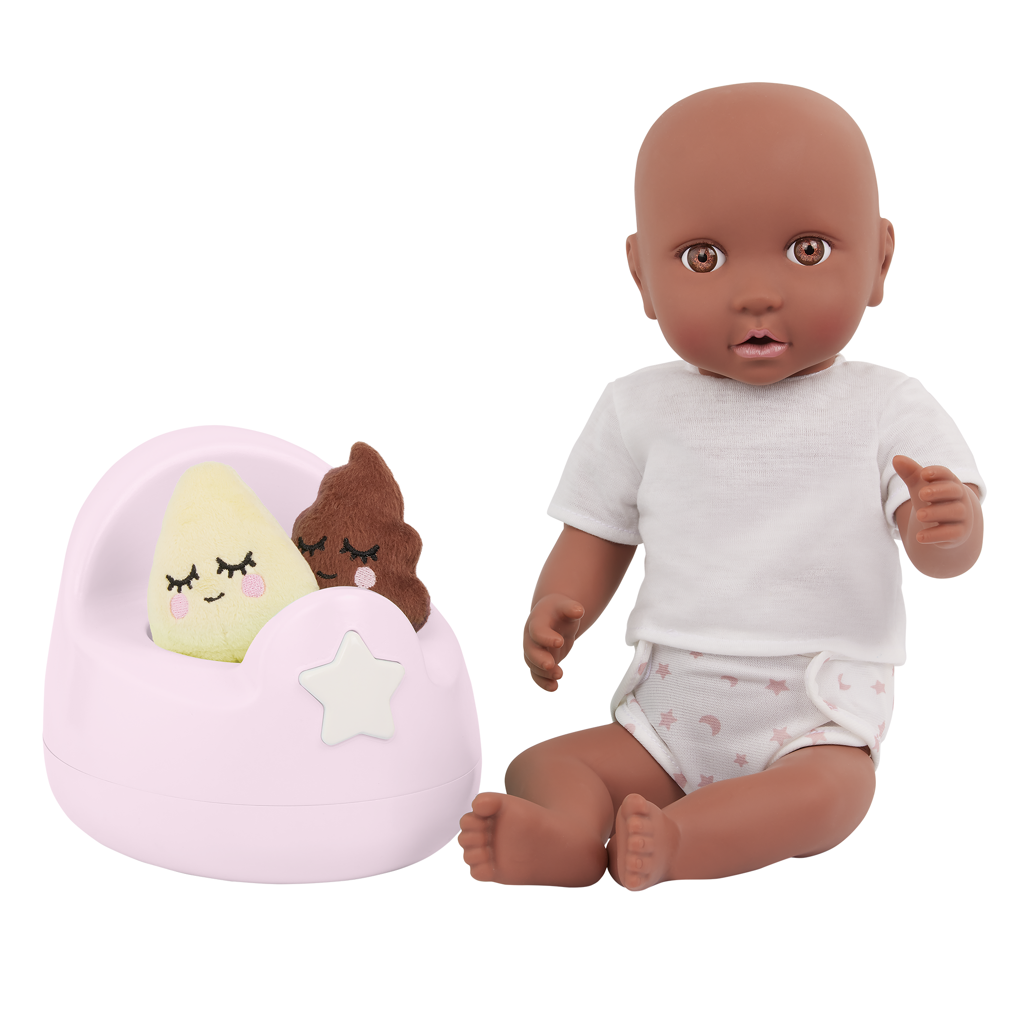 doll potty set