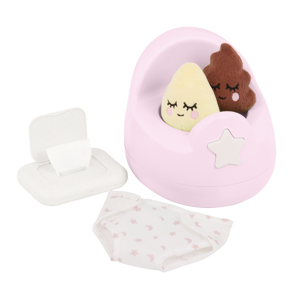 doll potty set